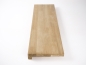 Preview: Windowsill Oak Select Natur A/B 26 mm, finger joint lamella, untreated, with overhang